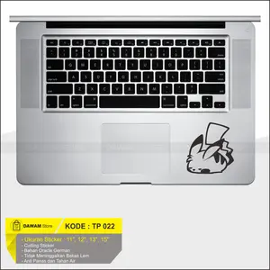 Sticker Trackpad Macbook Laptop Pikachu
