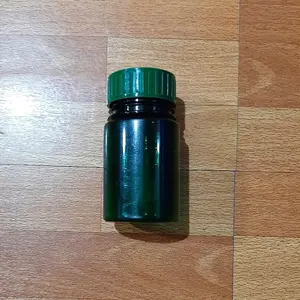 botol herbal - kapsul -obat 140 ml | hijau