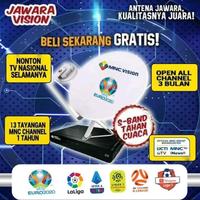 Gambar paket pemasangan parabola mini mnc vision jawara free tv nasional dari satelit parabola depok Kota Depok 2 Tokopedia