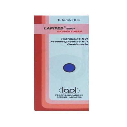 LAPIFED EXPECTORANT SIRUP 60 ML