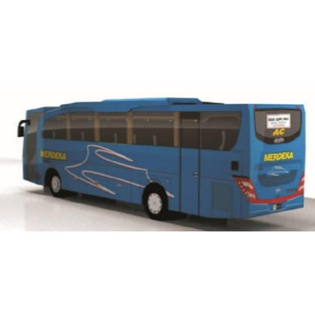 Jual DIY Miniatur Bus Jetbus Merdeka Papercraft Lembaran - Kab. Klaten ...