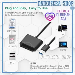 SSD Adapter / Converter SATA to USB 3.0 HDD