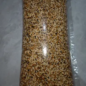 Milet campur komplit - milet putih milet merah kenari seed biji sawi