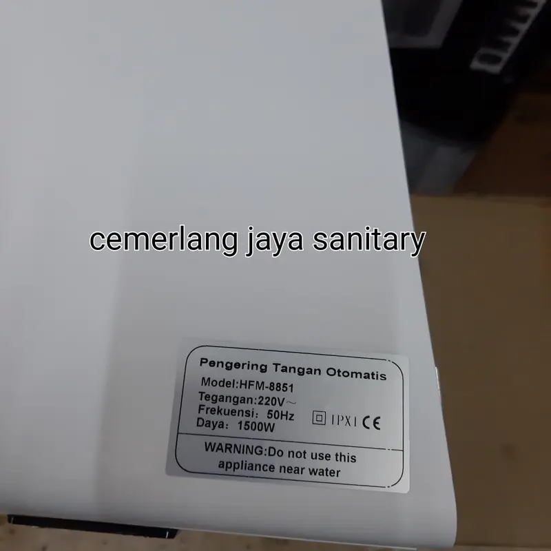 Hand Dryer Hoffman HFM 8851/Pengering Tangan Toiler Otomatis Hofman 4