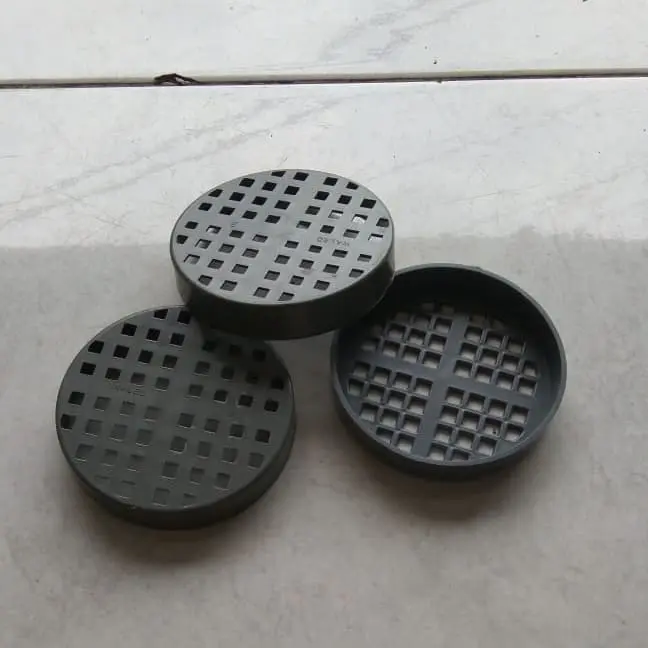 Tutup Dop Walet Biopori Saringan Kotak PVC 3 inch
