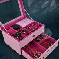 Gambar Box 3in1 Susun | Box Jam kombinasi Tempat Accesories dari Jogja Handycraft_NEW Kab. Bantul 1 Tokopedia