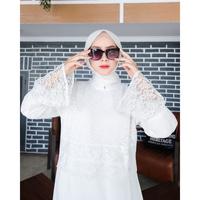 Gambar FAME Fashion Gamis 9911074 Putih - S dari FAME Official Kota Surabaya 2 Tokopedia