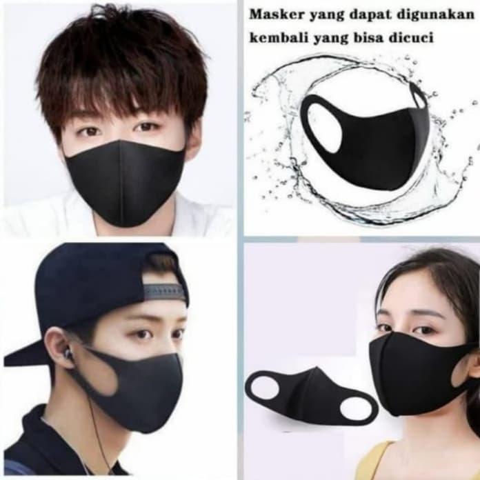 Masker Anti Polusi - Masker Motif Sensi - Masker Anti Virus
