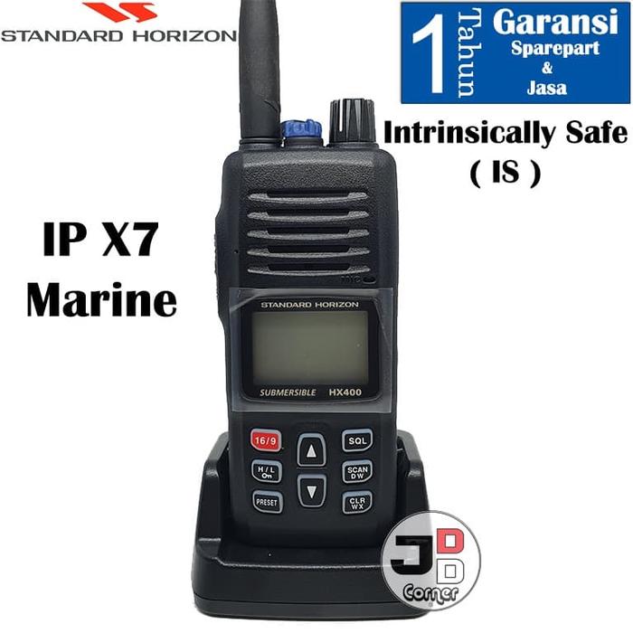 Jual HT Standard Horizon HX400 IS Marine ORIGINAL HX400IS HX 400