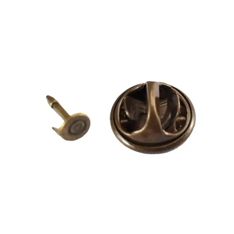 Antique Bronze Pin Butterfly Clasp Clutch Backs Penjepit Dudukan Bros