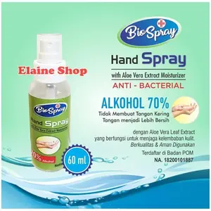 BIO SPRAY HAND SANITIZER / ANTI SEPTIK / Pembersih Tangan Tanpa Bilas