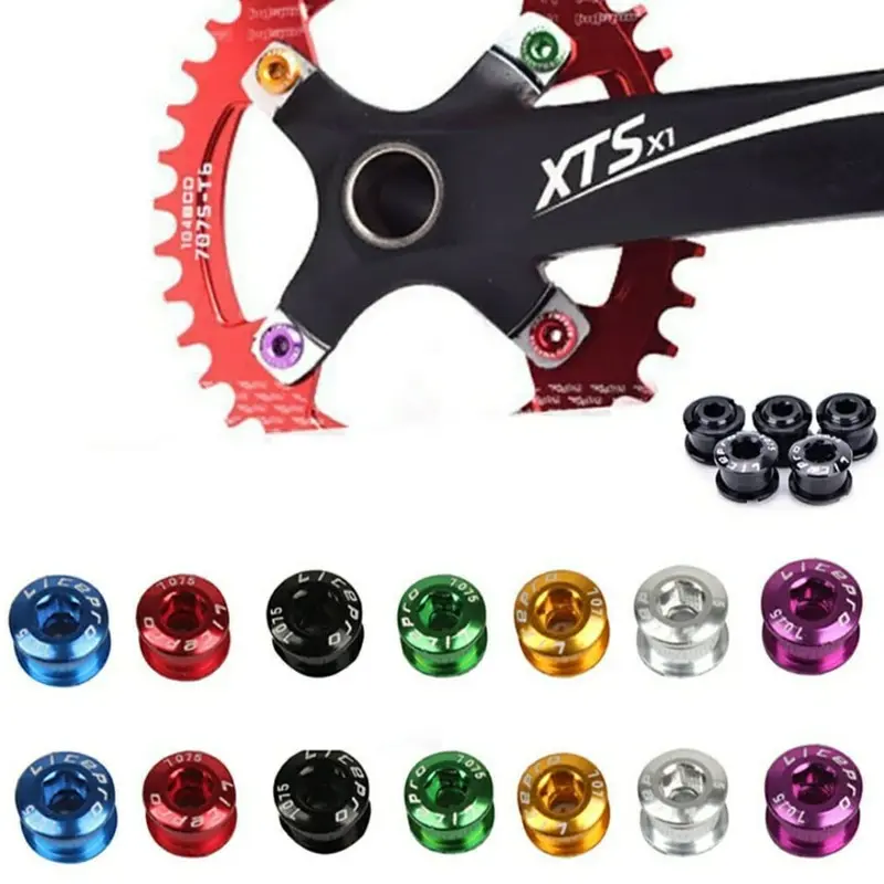 Baut Chainring Litepro Bahan Alloy Cocok Untuk Single Crank 0