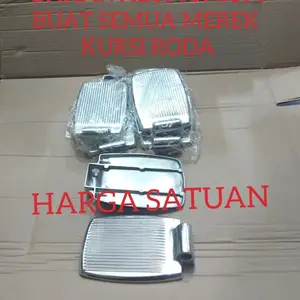 pijakan kaki dampalan kaki kursi roda.sperepart kursi roda