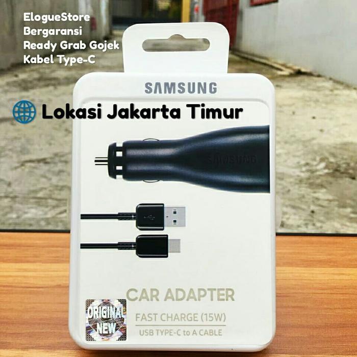 Gambar Car Charger Mobil Samsung TYPE C Fast Charging Note A3 A5 A7 S8 S9 S10 dari Elogue Store Kota Bekasi Tokopedia
