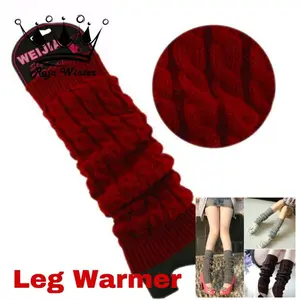 Leg warmer rajut kaos kaki panjang winter musim dingin import Dewasa