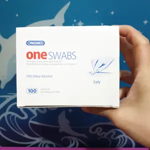Onemed Oneswabs one swabs 2ply tissue basah membunuh mikroba 100sachet