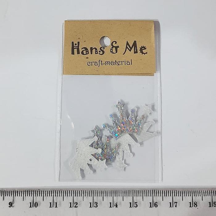 Gambar Hiasan Mahkota Silver dari Hans and Me Kota Administrasi Jakarta Barat Tokopedia