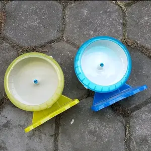 rolling/roda putar/jogging whell untuk mainan hamster/sugar glider