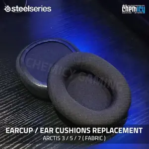 Earcup / Ear Cushions Steelseries Arctis 3 / 5 / 7 Airweave / Fabric Earpads Replacement