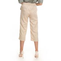 Gambar Basix - Clover Culotte Stripe Cream - Kulot Salur Krem Tali Pinggang dari Mal Golden Truly Store Kota Administrasi Jakarta Utara 3 Tokopedia
