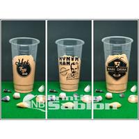 Gambar Sablon Cup Plastik - 22 Oz 9 Gram Merak (SLIM) 2.000 pcs dari NB Pack Kota Cimahi 1 Tokopedia