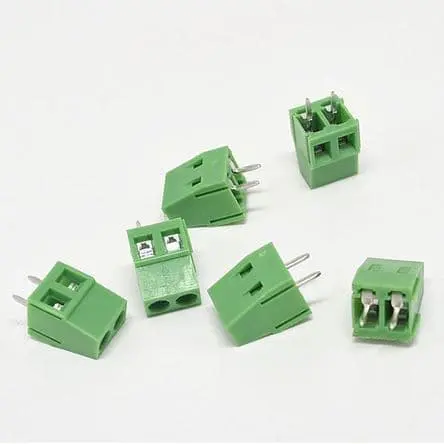 PCB Screw Terminal Block Connector KF128-2P pitch 5mm konektor green