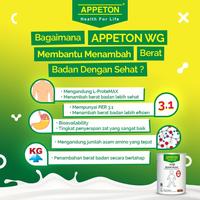 Gambar Appeton Weight Gain Adult 450gr VANILLA dari Appeton Indonesia Kota Administrasi Jakarta Pusat 5 Tokopedia