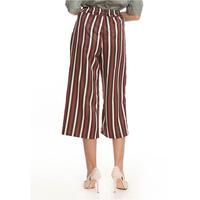 Gambar Basix - Lexie Culotte Brown Stripe - Kulot Salur Warna Coklat dari Mal Golden Truly Store Kota Administrasi Jakarta Utara 3 Tokopedia