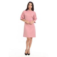 Gambar Basix - Nazaries Dress Pink - Lengan 3/4 O-Neck dari Mal Golden Truly Store Kota Administrasi Jakarta Utara 3 Tokopedia