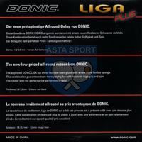 Gambar Donic Liga Plus Karet Pingpong Rubber Tenis Meja Pingpong - Hitam dari Asta Sport Donic Store Kota Administrasi Jakarta Barat 5 Tokopedia