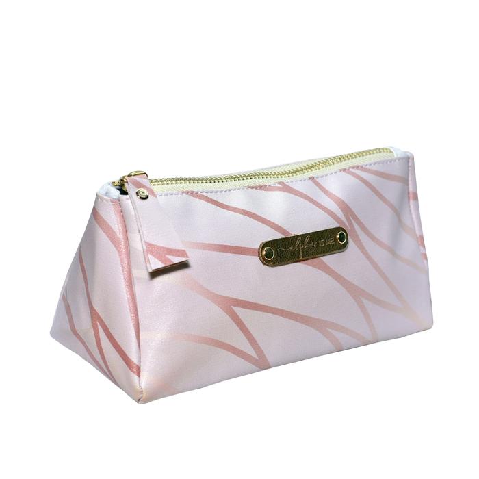 Gambar alphaisme Triangle Pouch Tempat Pensil Kosmetik Blushed Pink dari Alpha Essential Oils Supplies Kab. Tangerang Tokopedia