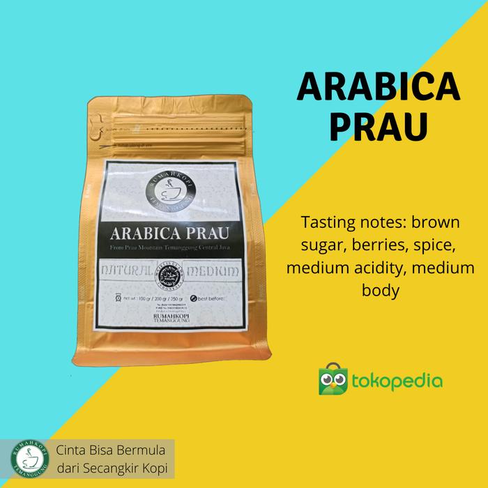 Gambar Kopi Arabika Natural Process Temanggung Bubuk ( 100 gram ) dari Rumah Kopi Temanggung Kab. Temanggung Tokopedia