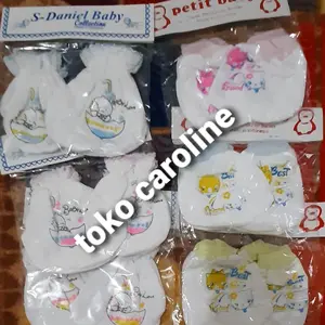 sarung tangan bayi baru lahir set