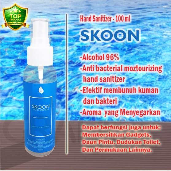 Gambar Hand Sanitizer - Skoon - 100ml - Top Produk Premium - Harga Ekonomis dari Grafa Online Kota Administrasi Jakarta Timur Tokopedia