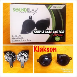 Klakson Twin Tone Sound Blax 12V