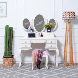 MEJA RIAS QUEEN ANNE