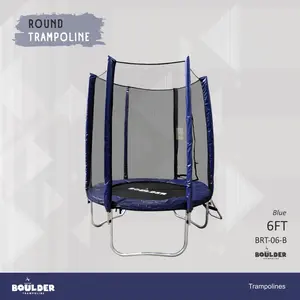 BOULDER ROUND TRAMPOLINE 6FT