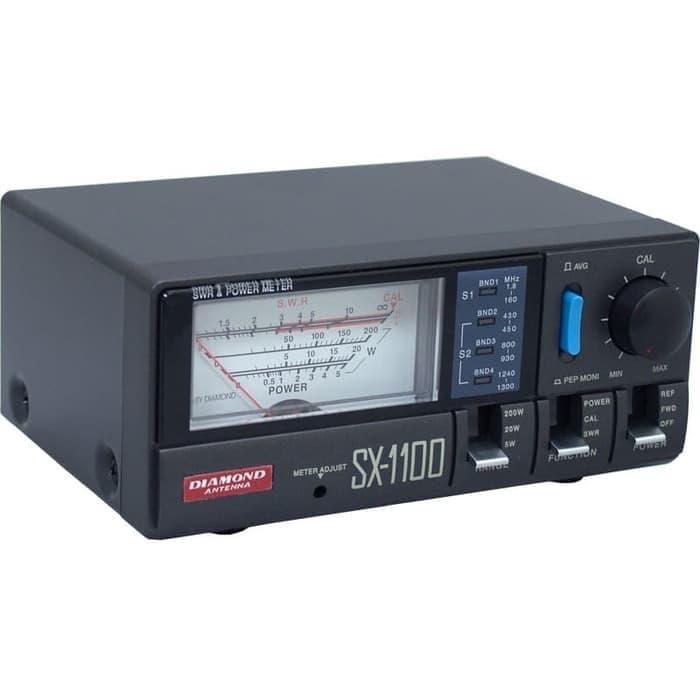Gambar Diamond SX1100 SWR Power Meter Ori 1.8-160 430-450 800-930 1240-1300 dari Hanika Communication Kota Administrasi Jakarta Barat Tokopedia