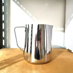 Milk jug 1L polos stainless 1000ml teko susu