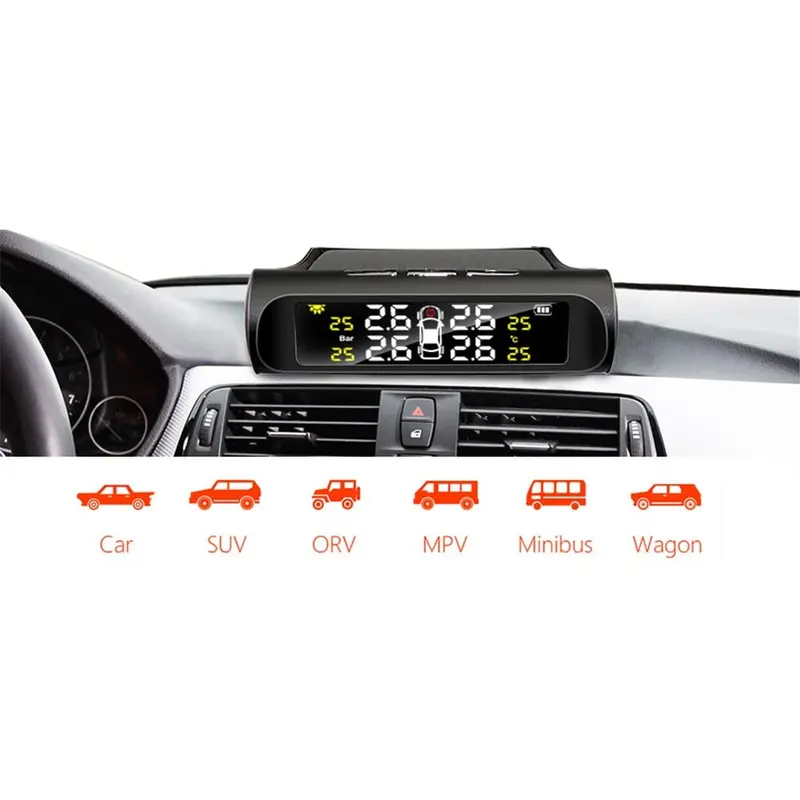 Tire Pressure Monitoring System Solar Power Built 3