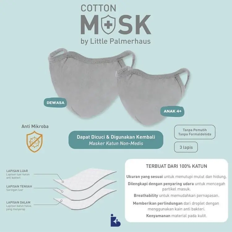 Little Palmerhaus Cotton Mask