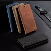 Gambar FLIP Case XIAOMI POCO X3 GT Soft Casing Cover Jeans kulit Dompet kartu - khaki dari Lukman prayetno Kab. Tangerang 5 Tokopedia