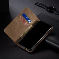 Gambar FLIP Case XIAOMI POCO X3 GT Soft Casing Cover Jeans kulit Dompet kartu - khaki dari Lukman prayetno Kab. Tangerang 4 Tokopedia