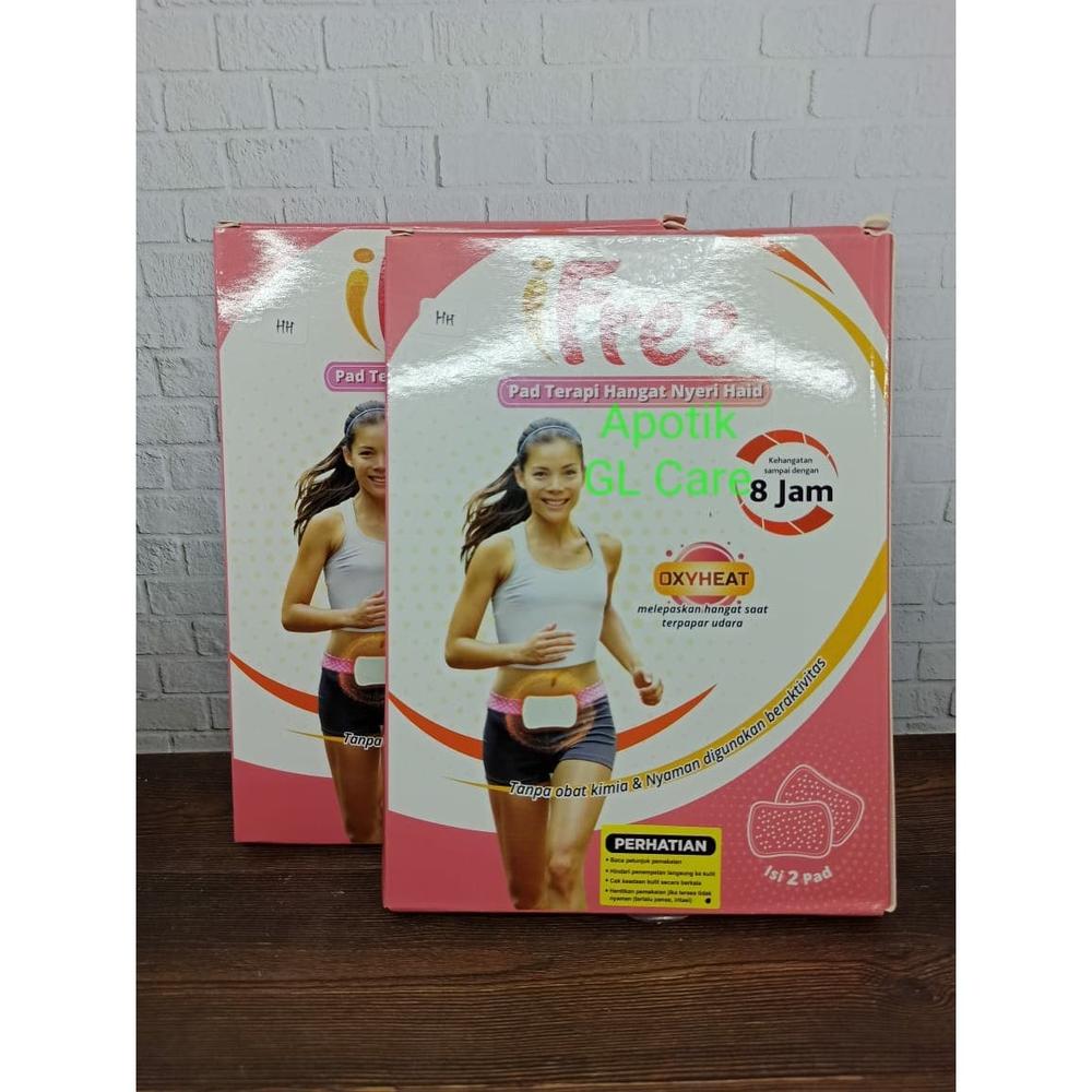 Ifree - Pad terapi hangat untuk nyeri haid isi 2 pad