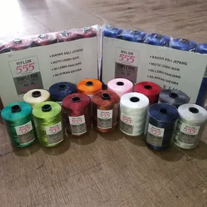 Benang Nylon 555 Triple Five Untuk Jok, Sepatu, dan Furnitur