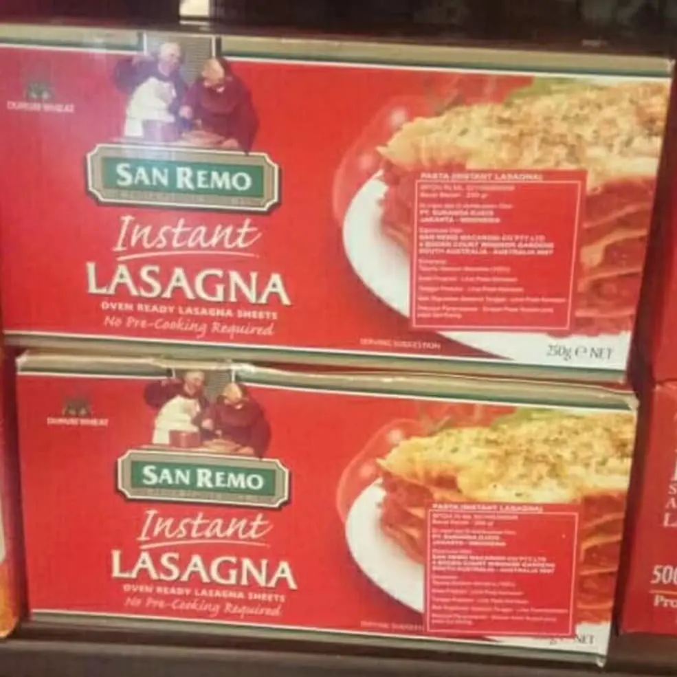 san remo instant lasagna 250gr