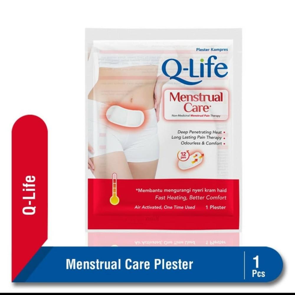 Menstrual Care Q-Life plester pereda nyeri haid isi 1pc
