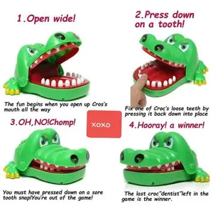 mainan crocodile Dentist Toy / Mainan Gigi Buaya mainan anak laki laki