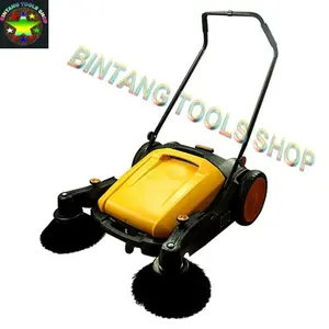 Sweeper HYS105 Manual Push Sweeper Mesin Sapu Lantai Outdoor Indoor