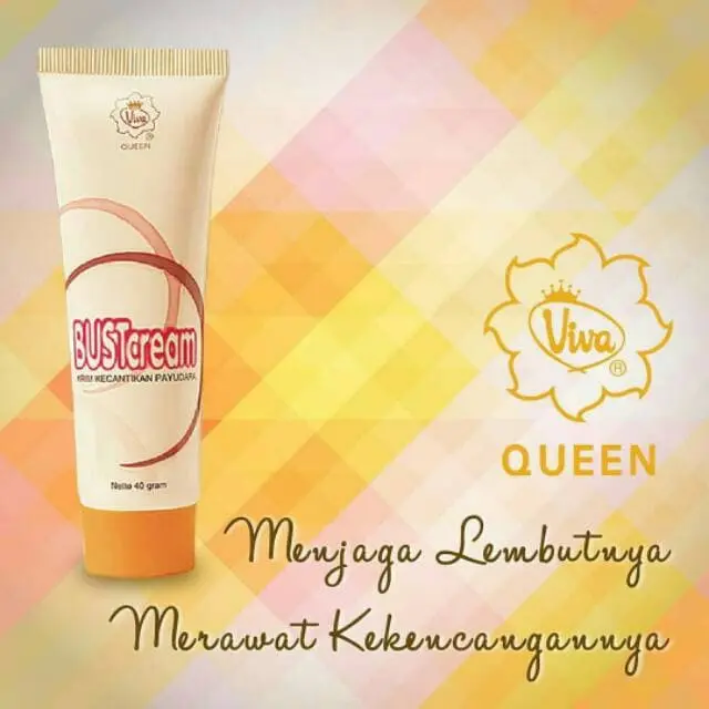 VIVA Queen Bust Cream | Krim kecantikan Payudara 40g HALAL 3